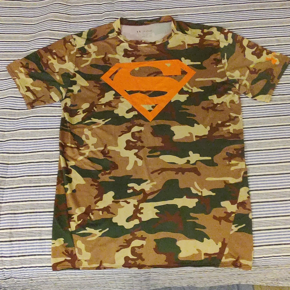 Under armour Superman camo compression T-shirt